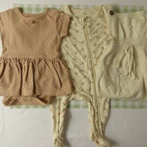 Quincy Mae & Viverano Baby Bundle, Size 0-3 Month